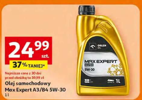 Olej samochodowy Max Expert A3/B4 5W-30 1 l