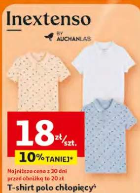 T-shirt polo chłopięcy