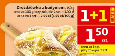 Drożdżówka z budyniem