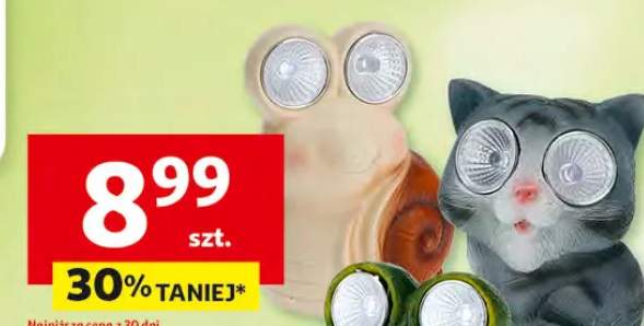 Figurki solarne zwierząt