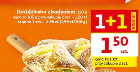 Drożdżówka z budyniem