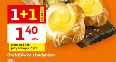 Drożdżówka z budyniem