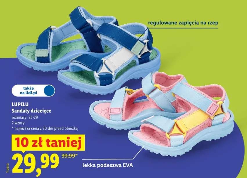 sandały dziecięce
