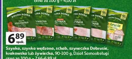 Szynka wędzona, schab, szyneczka Dobrusie, krakowska łowicka