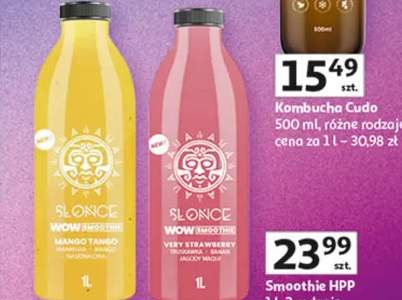 Napój kombucha różne rodzaje