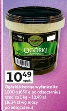 Ogórki kiszone wyśmienicie