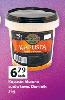 Kapusta kiszona surówkowa