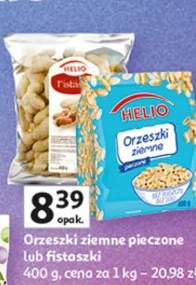 Orzeszki ziemne pieczone lub pistacjowe