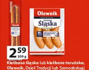 Kiełbase śląska lub kiełbasa toruńska, Dział Tradycji lub Samoobsługi