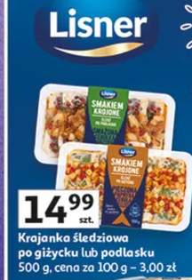 Krajanka śledziowa po giżycku lub podlasku