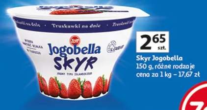 Jogurt Skyr Jogobella, różne rodzaje