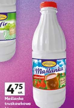 Maślanka truskawkowa