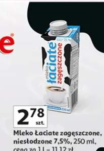 Mleko zagęszczone niesłodzone