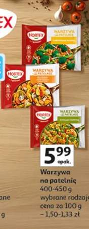 Warzywa na patelnię wybrane rodzaje