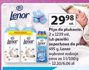 Płyn do płukania, perełki zapachowe do prania