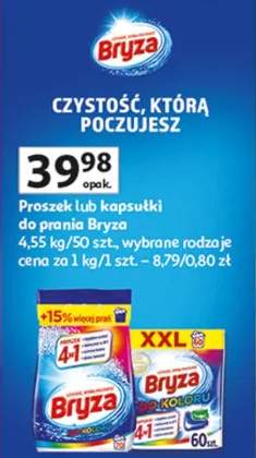 Proszek lub kapsułki do prania