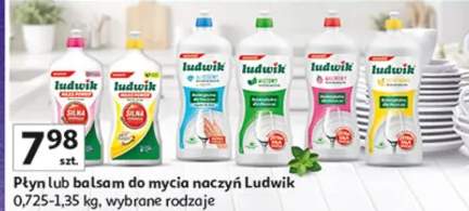 Płyn lub balsam do mycia naczyń