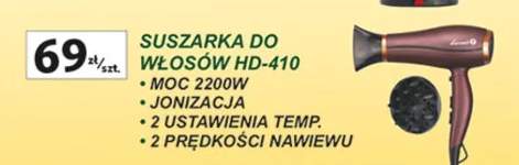 Suszarka do włosów HD-410