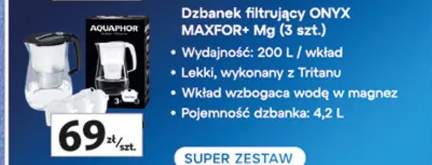 Dzbanek filtrujący ONYX MAXFOR+ Mg (3 szt.)