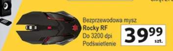 Bezprzewodowa mysz Rocky RF do 3200 dpi podświetlenie