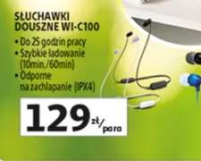 Słuchawki douszne WI-C100