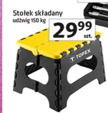 Stołek składany udźwig 150 kg