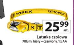 Latarka czołowa 70lum, biały + czerwony, 1 x AA
