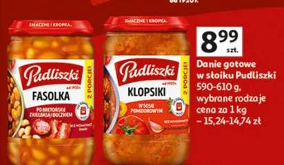 Danie gotowe w słoiku Fasolka