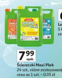 Letni płyn do spryskiwaczy różne aromatyzacje