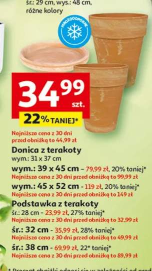 Podstawka z terakoty śr. 38cm