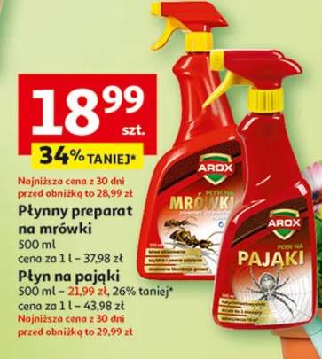 Płyn na pajęczaki