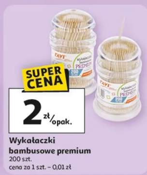 Wykałaczki bambusowe premium