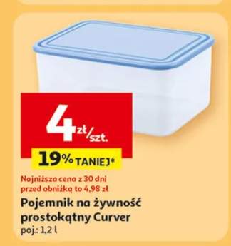 Pojemnik na żywność prostokątny Curver
