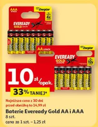 Baterie Eveready Gold AA i AAA