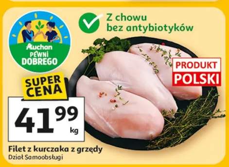 Filet z kurczaka z grzędy Dział Samoobsługi