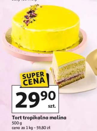 Tort tropikalna malina