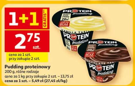 Pudding proteinowy różne rodzaje