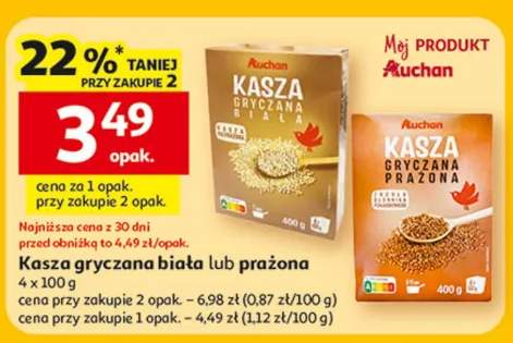Kasza gryczana biała lub prażona