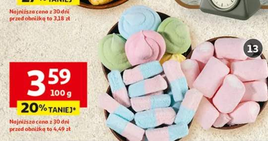 Pianki Marshmallows różne smaki