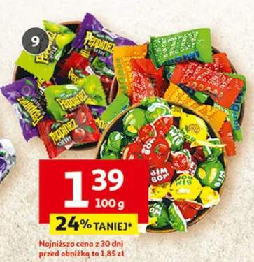 Karmelki nadziewane Bim Bom, Fizzy Boom lub Peppimez Roshen