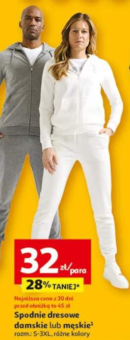 Spodnie dresowe damskie lub męskie