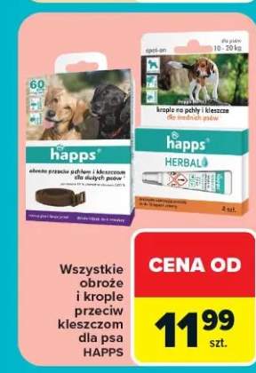 obroża przeciw pchłom i kleszczom