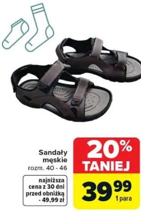 sandały męskie