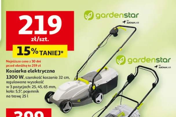 Kosiarka elektryczna Gardenstar 1300W