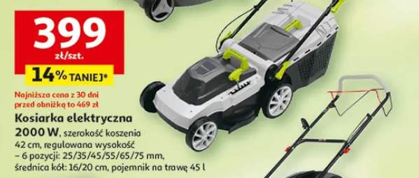 Kosiarka elektryczna Gardenstar 2000W