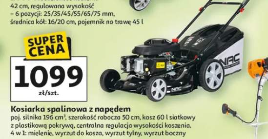 Kosiarka spalinowa z napędem NAC