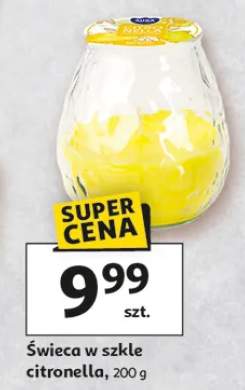 Świeca w szkle citronella