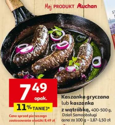 Kaszanka gryczana Auchan