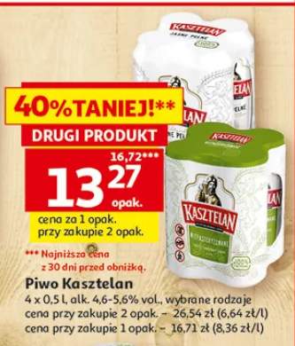 Piwo Kasztelan wybrane rodzaje