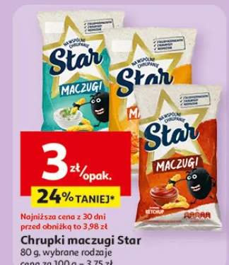 Chrupki maczugi Star wybrane rodzaje